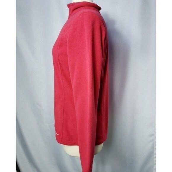 Women's Long Sleeve 1/4 zip Pullover Top Medium - Picture 5 of 6